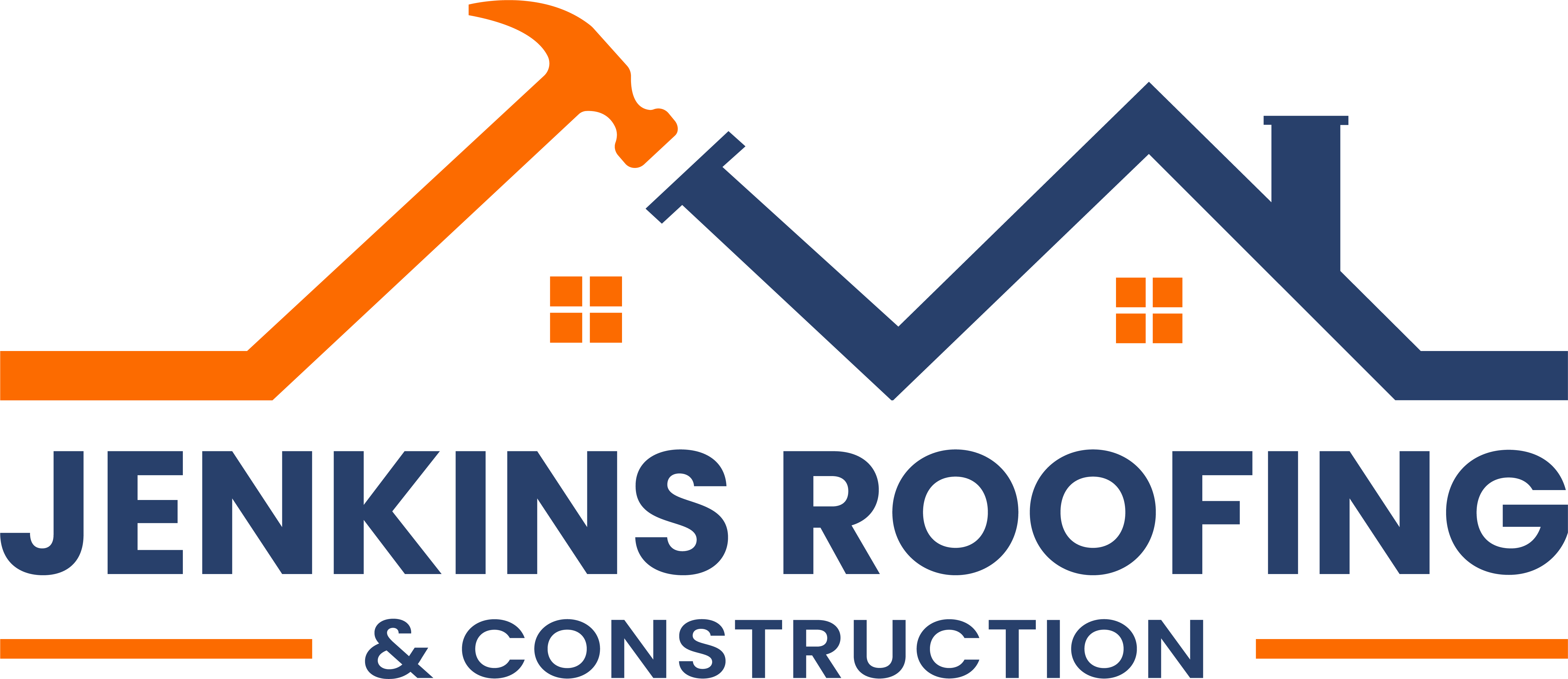 jenkins roofing & construction logo